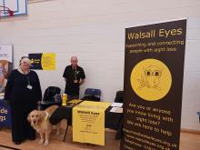 walsall eyes event stand